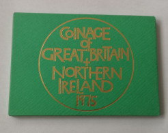 UNITED KINGDOM 1975 GREAT BRITAIN PROOF COIN SET – ORIGINAL - GRAN BRETAÑA GB - Nieuwe Sets & Proefsets