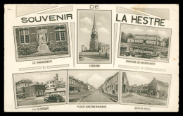* MANAGE - Souvenir De LA HESTRE - Multivues - Monument Eglise Domaine Clinique Quatre Bras - Edit. PAQUIER - Manage