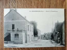 18 - Cher - SANCERGUES - Route De Charentonnay - Sancergues