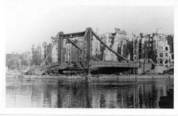 Photo Berlin 1945 Pont Détruit Photo 10/15 - Guerra, Militari