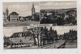 5272 WIPPERFÜRTH, Gruss Aus.., Rathausplatz, Talsperre, Rathaus  Oldtimer (Lloyd, Isetta, VW-Käfer - Wipperfuerth