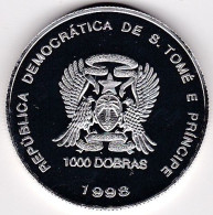 SAO TOME & PRINCIPE, 1000 Dobras 1998 - Santo Tomé Y Príncipe