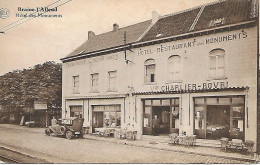 BELGIQUE -  BRAINE- L ALLEUD -  HOTEL- RESTAURANT DES MONUMENTS - GRAND MUSEE DU CHEMIN CREUX - Eigenbrakel