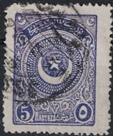 Türkei Turkey Turquie - Stern Und Halbmond Im Kreis (MiNr: 841) 1924 - Gest Used Obl - Used Stamps