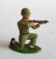 SOLDAT FIGURINE FIG STARLUX FANTASSIN TIREUR FUSIL A GENOUX 1954 SR MC (3) - Starlux