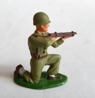 SOLDAT FIGURINE FIG STARLUX FANTASSIN TIREUR FUSIL A GENOUX 1954 SR MC (4) - Starlux