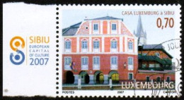 LUXEMBOURG, LUXEMBURG 2007,  MI 1761, LIENS HISTORIQUES LUX-SIBIU, ESST GESTEMPELT, OBLITÉRÉ - Used Stamps