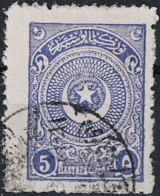 Türkei Turkey Turquie - Stern Und Halbmond Im Kreis (MiNr: 832) 1924 - Gest Used Obl - Used Stamps