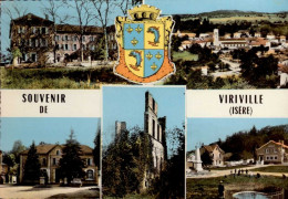 SOUVENIR DE VIRIVILLE       ( ISERE )   MULTI-VUES - Viriville