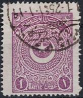 Türkei Turkey Turquie - Stern Und Halbmond Im Kreis (MiNr: 809) 1923 - Gest Used Obl - Used Stamps