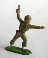 SOLDAT FIGURINE FIG STARLUX FANTASSIN 04 Officier Revolver 1954 SR MC (1) - Starlux