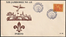 Portugal, 1970 - Scouts/ Escuteiros -|- XIII Jamboree No Ar, Porto - Fdc - Marcophilie