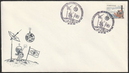 Portugal, 1985 - Scouts/ Escuteiros -|- Jamboree Mundial No Ar, Almada - Fdc - Poststempel (Marcophilie)