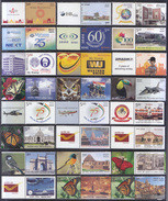 INDIA 2016 RARE Complete 27 My Stamp With TAB MNH- Missing From Year Pack Collection Butterfly AIDS Ship Submarine - Années Complètes