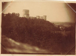 Coucy Le Château * 1900 * Le Donjon Et La Salle Des Pieuses * Le Château * Photo Ancienne 8.5x6.2cm - Other & Unclassified