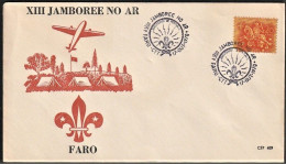 Portugal, 1970 - Scouts/ Escuteiros -|- XIII Jamboree No Ar, Faro - Fdc - Marcophilie