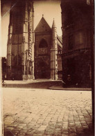 Compiègne * 1900 * Confiserie , Place De L'église St Jacques * Photo Ancienne 8.6x6cm - Compiegne