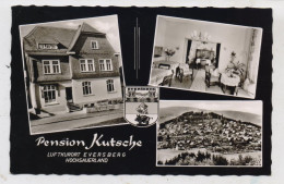 5778 MESCHEDE - EVERSBERG, Pension Und Metzgerei Kutsche, 1967 - Meschede