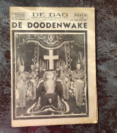 In Memoriam Koningin  Astrid, De Doodenwake In Het Morgenblad De Dag Van 31 Augustus 1935, 36 Pp. - Antiguos