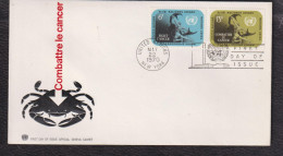 FDC  1970 Nations Unies Contre Le Cancer - Used Stamps