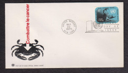 FDC  1970 Nations Unies Contre Le Cancer - Usados