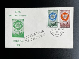 IRELAND EIRE 1964 FDC EUROPA CEPT 14-09-1964 IERLAND - FDC