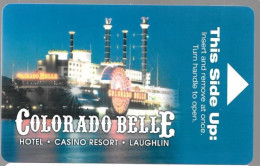 CLE-MAGNETIQUE-HOTEL-CASINO-COLORADO BELLE-LAUGHLIN NEVADA-USA-TBE/RARE - Tarjetas-llave De Hotel