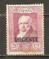 España/Spain-(MH/*) - Edifil  516  - Yvert  Urgente 8 (óxido) - Special Delivery