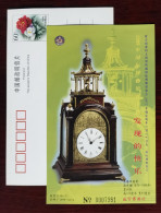 Wooden Building Four Sides Clock,CN99 The Palace Museum UNESCO International Museum Day Advertising Pre-stamped Card - Horlogerie