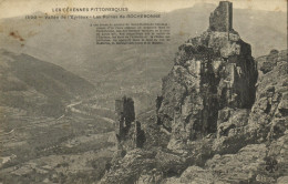 SAINT MARTIN DE VALAMAS - LES RUINES DE ROCHEBONNE - VALLEE DE L'EYRIEUX - Saint Martin De Valamas