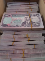 CLEARANCE (10 Bundles Available) UNC Iraq Saddam 250 Dinar Bundle X 100 1995 P-85 - Iraq