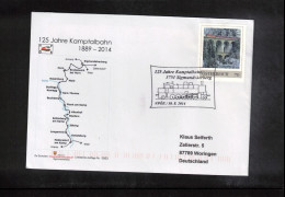 Austria / Oesterreich 2014 125 Jahre Kamptalbahn - Covers & Documents