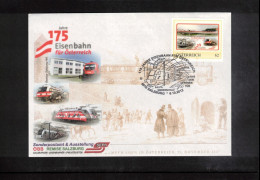 Austria / Oesterreich 2012 175 Jahre Eisenbahn Fuer Oesterreich - Storia Postale