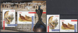 GEORGIA.2019 EUROPA CEPT.NATIONAL BIRDS BLOCK+ 2 ST MNH - 2019