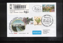 Austria / Oesterreich + Czechia 2011 140 Jahre Eisenbahn Wien-Stockerau-Znaim - Storia Postale