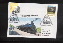 Austria / Oesterreich 2015 Eisenbahn - Meininger Dampfloktagen - Lettres & Documents