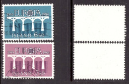 ICELAND   Scott # 588-9 USED (CONDITION AS PER SCAN) (Stamp Scan # 966-3) - Used Stamps