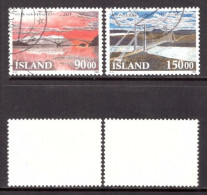 ICELAND   Scott # 766-7 USED (CONDITION AS PER SCAN) (Stamp Scan # 966-12) - Gebraucht