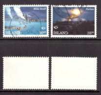 ICELAND   Scott # 768-9 USED (CONDITION AS PER SCAN) (Stamp Scan # 966-13) - Gebruikt