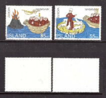 ICELAND   Scott # 780-1 USED (CONDITION AS PER SCAN) (Stamp Scan # 966-15) - Oblitérés