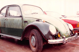 PHOTO 9,5 X 14,5 Cms  VOITURE AUTO AUTOMOBILE VOLKSWAGEN-COCCINELLE  TRANSPORT - Coches