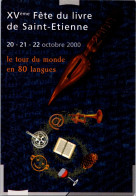 25-7-2023 (3 S 43) Advertising Postcard - France - Fêtes Du Livre De St Etienne - Bibliotecas