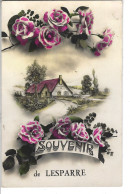 33 - LESPARRE - T.Belle Carte Fantaisie Couleur " Souvenir De ..." - Lesparre Medoc