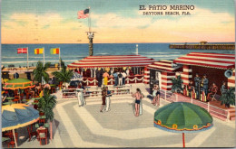 Florida Daytona Beach El Patip Marino 1940 Curteich - Daytona