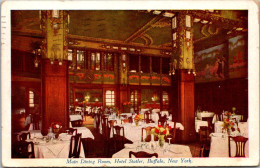 New York Buffalo Hotel Statler Main Dining Room 1909 - Buffalo