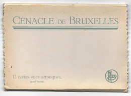 Cénacle De Bruxelles, 12 Cartes Vues Artistiques - Education, Schools And Universities