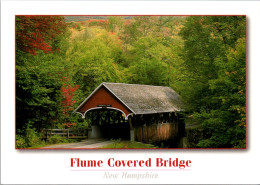 New Hampshire White Mountains Franconia Notch Flume Covered Bridge - White Mountains