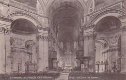 AK149357 ENGLAND - London - St. Paul's Cathedral - Choir And Part Of Dome - St. Paul's Cathedral