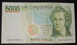 ITALY- 5000 LIRE 1985. - 5000 Liras