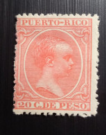 PORTO RICO - 20c -1893 King Alfonso XII Of Spain - Non Oblitéré - Puerto Rico